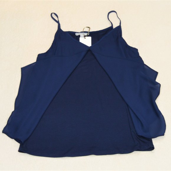 New! Green Envelope Navy  Fly Away Tank Top - Picture 7 of 8
